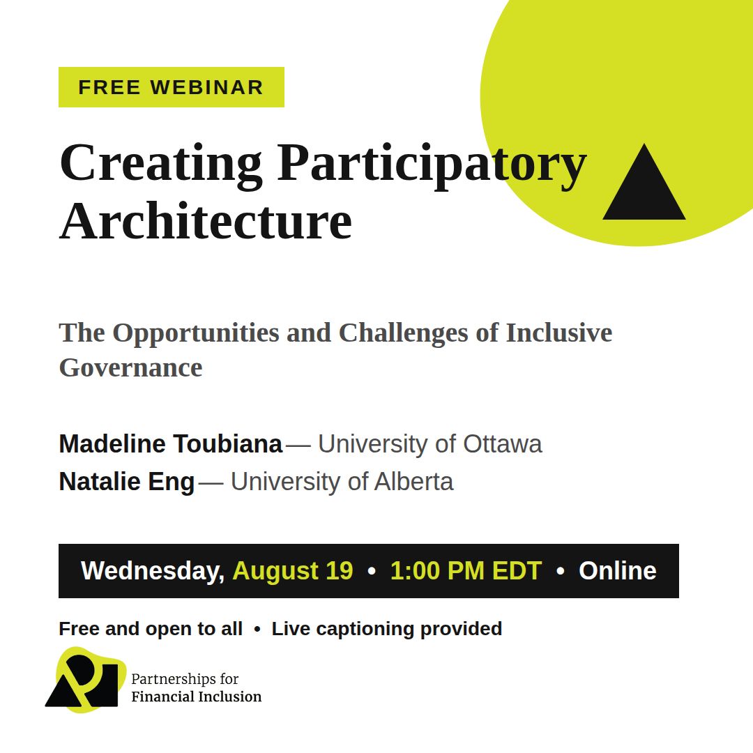 Creating Participatory Architecture: The Opportunities and Challenges of Inclusive Governance